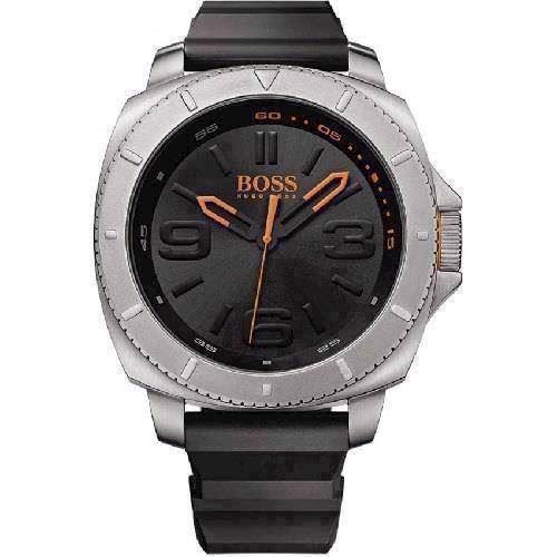 Image of Hugo Boss Orange Sølv Quartz Herre ur, model 1513105